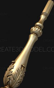 Balusters (BL_0500) 3D model for CNC machine
